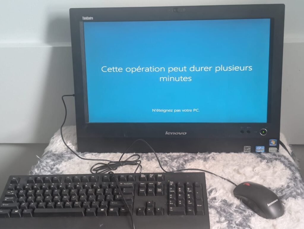 Réinstallation Windows