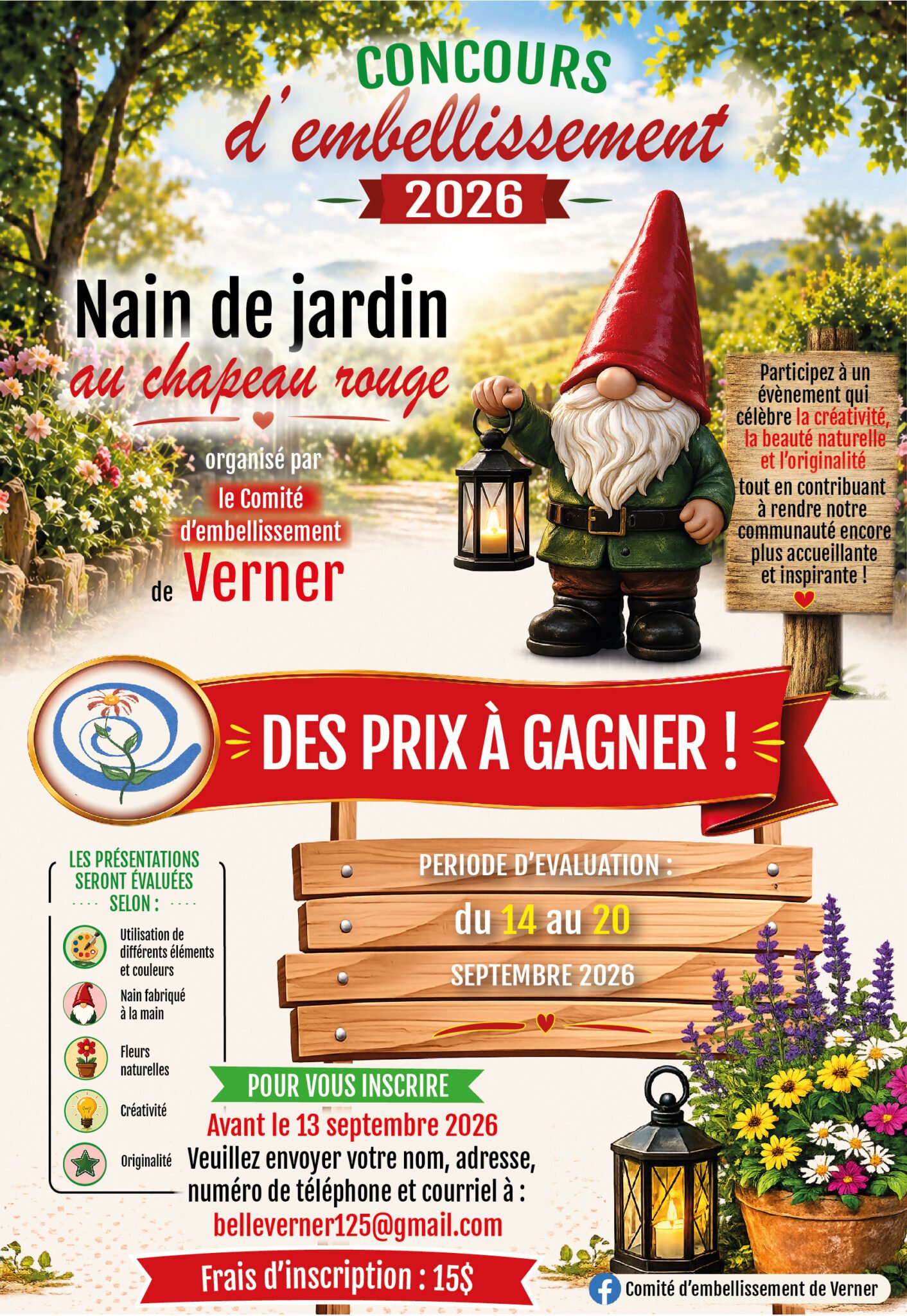 Concours d'embellissement Verner